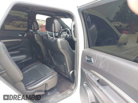 2017 Dodge Durango R/T with VIN 1C4SDJCT5HC861063, listed as a IAAI auction lot 42504678 with 107,705 mi miles and . Bid and sale history available at DreamBid. Image 8.
