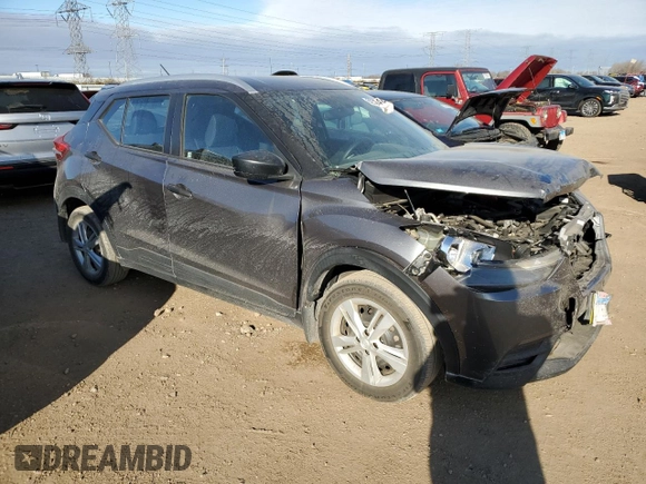 2019 Nissan Kicks SR with VIN 3N1CP5CU9KL491357, listed as a Copart auction lot 82594634 with 32,518 mi miles and Salvage Title. Bid and sale history available at carsss.com. Image 4.