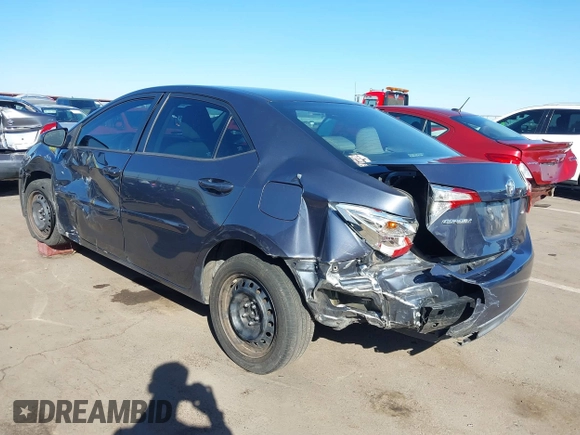 2016 Toyota Corolla L with VIN 2T1BURHE3GC733418, listed as a IAAI auction lot 41502689 with 170,104 mi miles and . Bid and sale history available at DreamBid. Image 3.