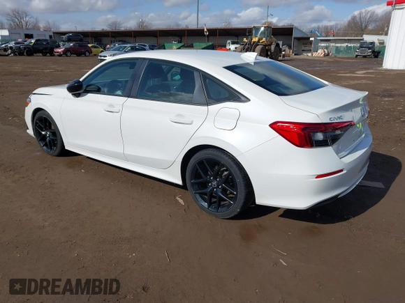 2022 Honda Civic Sport z VIN 2HGFE2F57NH547586, wystawiony jako IAAI lot #41706759 z przebiegiem 33 826 mil mil oraz . Historia ofert i sprzedaży dostępna na DreamBid. Obrazek 3.