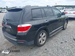 2012 Toyota Highlander Limited with VIN 5TDYK3EH5CS087859, listed as a IAAI auction lot 42652221 with 89,523 mi miles and . Bid and sale history available at DreamBid. Image 4.