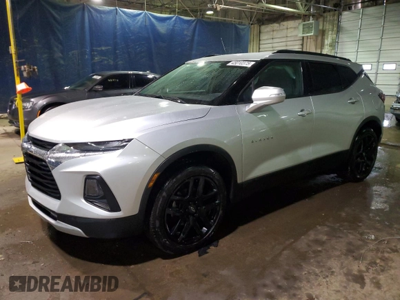 2020 Chevrolet Blazer LT with VIN 3GNKBCRS5LS579516, listed as a Copart auction lot 45010375 with 102,275 mi miles and Salvage title. Bid and sale history available at DreamBid. Image 1.