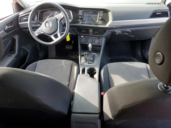 2020 Volkswagen Jetta S with VIN 3VWCB7BU3LM017809, listed as a Copart auction lot 46645805 with 34,091 mi miles and Salvage Title. Bid and sale history available at carsss.com. Image 8.