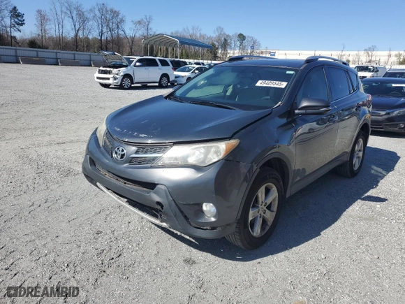 2013 Toyota RAV4 XLE with VIN JTMWFREV7DD017880, listed as a Copart auction lot 49409545 with 229,231 mi miles and Salvage Title. Bid and sale history available at carsss.com. Image 1.