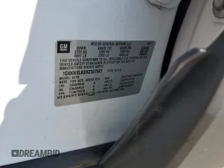 2017 GMC Acadia SLE z VIN 1GKKNSLAXHZ307567, wystawiony jako Copart lot #62329824 z przebiegiem 150 345 mil mil oraz Szkoda całkowita • Salvage title. Historia ofert i sprzedaży dostępna na DreamBid. Obrazek 12.
