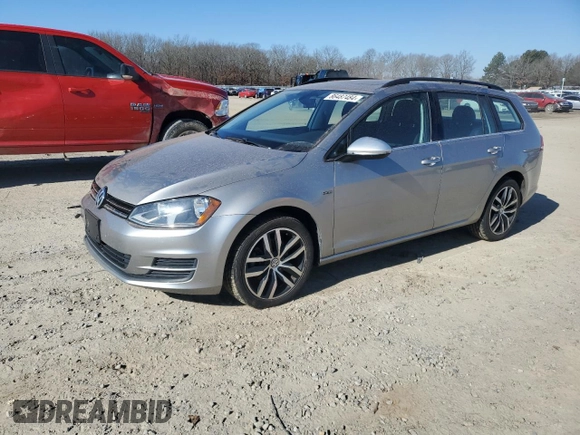 2016 Volkswagen Golf SportWagen TSI S with VIN 3VWC17AU2GM519057, listed as a Copart auction lot 86487484 with 5,740 mi miles and Salvage Title. Bid and sale history available at carsss.com. Image 1.