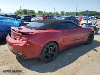 2017 Chevrolet Camaro 2SS with VIN 1G1FH3D73H0106412, listed as a Copart auction lot 63000844 with 42,633 mi miles and Clean Title. Bid and sale history available at carsss.com. Image 3.