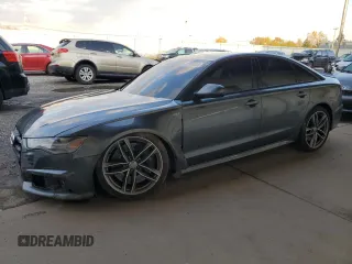 2018 Audi S6 Prestige with VIN WAUHFAFC4JN010654, listed as a Copart auction lot 77744804 with 77,939 mi miles and Salvage Title. Bid and sale history available at carsss.com. Image 1.