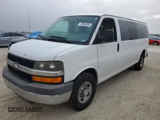 2010 Chevrolet Express Passenger LT z VIN 1GA2G1DG7A1107293, wystawiony jako Copart lot #78936284 z przebiegiem 178 012 mil mil oraz Szkoda całkowita • Salvage title. Historia ofert i sprzedaży dostępna na DreamBid. Obrazek 1.