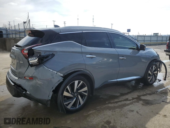 2022 Nissan Murano SL z VIN 5N1AZ2CS8NC109309, wystawiony jako Copart lot #44329765 z przebiegiem 22 069 mil mil oraz Szkoda całkowita • Salvage title. Historia ofert i sprzedaży dostępna na DreamBid. Obrazek 3.