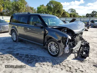 2019 Ford Flex SEL with VIN 2FMGK5C88KBA02339, listed as a Copart auction lot 46544185 with 76,298 mi miles and Non Repairable. Bid and sale history available at carsss.com. Image 4.