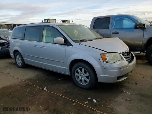2010 Chrysler Town & Country Touring with VIN 2A4RR5D14AR293433, listed as a Copart auction lot 48035955 with 177,888 mi miles and Salvage Title. Bid and sale history available at carsss.com. Image 12.
