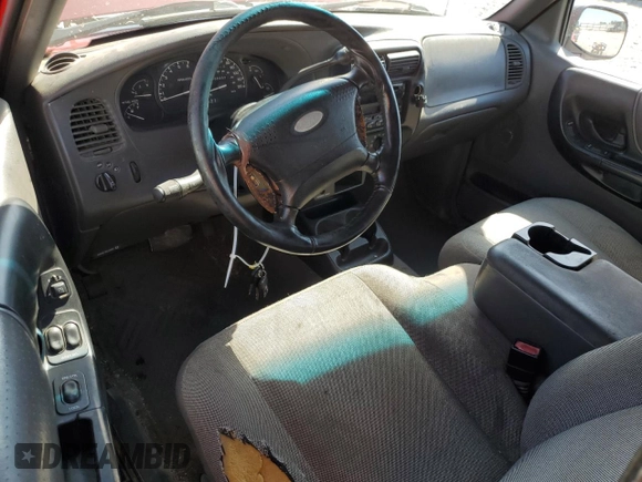 2002 Ford Ranger XL Fleet with VIN 1FTYR44U32TA26462, listed as a Copart auction lot 73542224 with 302,252 mi miles and Salvage title. Bid and sale history available at DreamBid. Image 8.