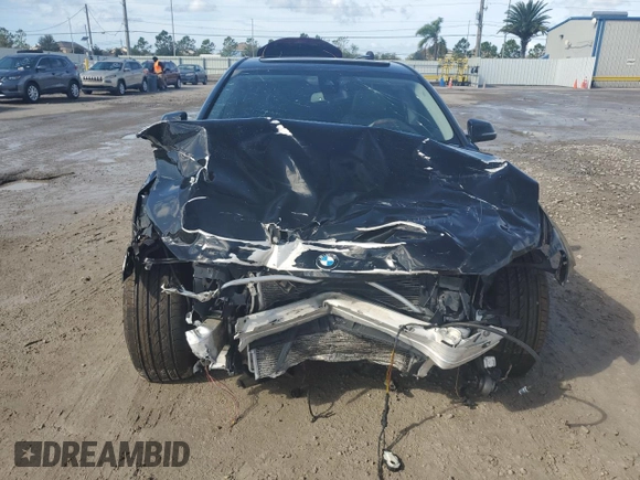 2014 BMW 7 Series 740i with VIN WBAYA6C54ED144416, listed as a Copart auction lot 74846184 with 0 mi miles and Salvage Title. Bid and sale history available at carsss.com. Image 5.