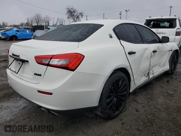 2016 Maserati Ghibli z VIN ZAM57XSA2G1175656, wystawiony jako Copart lot #44798125 z przebiegiem 105 496 mil mil oraz Szkody całkowita. Historia ofert i sprzedaży dostępna na DreamBid. Obrazek 3.