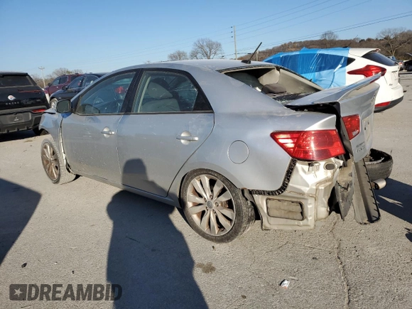 2013 Kia Forte SX with VIN KNAFW4A32D5656442, listed as a Copart auction lot 83443284 with 139,786 mi miles and Salvage Title. Bid and sale history available at carsss.com. Image 2.