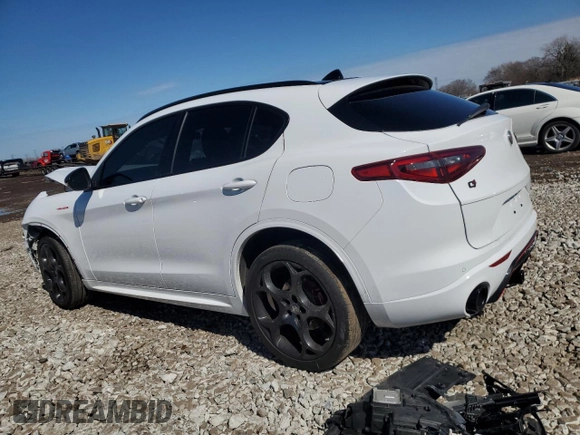 2022 Alfa Romeo Stelvio Veloce z VIN ZASPAKBN1N7D49271, wystawiony jako Copart lot #49424695 z przebiegiem Nie podano mil oraz Szkoda całkowita • Salvage title. Historia ofert i sprzedaży dostępna na DreamBid. Obrazek 2.