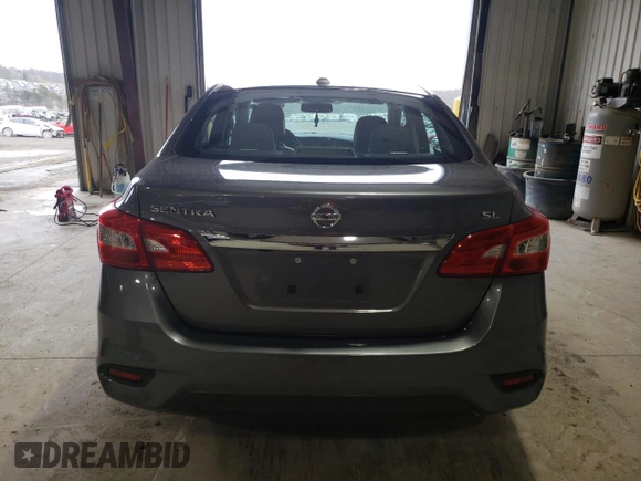 2016 Nissan Sentra SV with VIN 3N1AB7AP8GY248793, listed as a Copart auction lot 51985045 with 136,323 mi miles and Salvage Title. Bid and sale history available at DreamBid. Image 6.