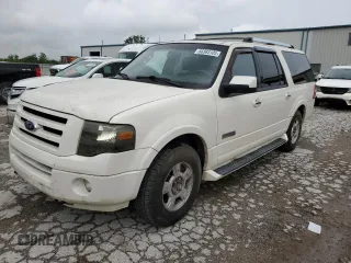 2007 Ford Expedition Max Limited with VIN 1FMFK20597LA04693, listed as a Copart auction lot 66383105 with 268,606 mi miles and Clean title. Bid and sale history available at DreamBid. Image 1.
