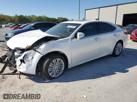 2017 Lexus ES with VIN 58ABK1GG0HU070151, listed as a Copart auction lot 48578105 with 0 mi miles and Salvage Title. Bid and sale history available at carsss.com. Image 1.