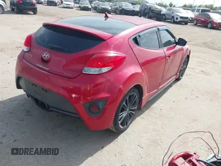 2016 Hyundai Veloster Turbo with VIN KMHTC6AE2GU284229, listed as a IAAI auction lot 42770574 with 103,784 mi miles and . Bid and sale history available at DreamBid. Image 4.