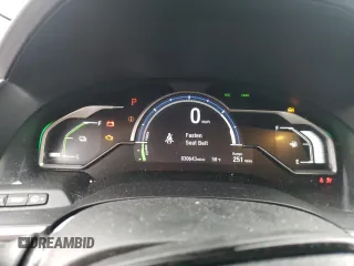 2018 Honda Clarity Plug-In Hybrid Touring with VIN JHMZC5F38JC018662, listed as a Copart auction lot 44567784 with 30,643 mi miles. Bid and sale history available at carsss.com. Image 9.