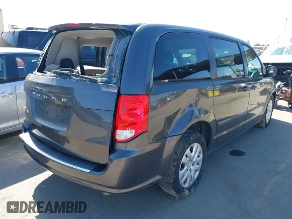 2016 Dodge Grand Caravan SE with VIN 2C4RDGBG9GR108776, listed as a IAAI auction lot 41958625 with 132,268 mi miles and . Bid and sale history available at DreamBid. Image 4.