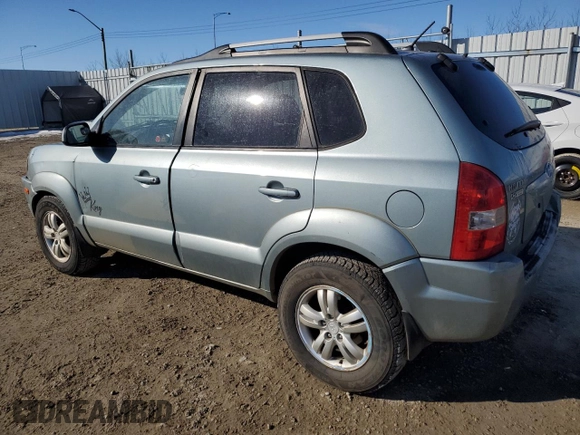 2007 Hyundai Tucson GL with VIN KM8JM72D27U549084, listed as a Copart auction lot 47891985 with 273,927 mi miles and Salvage Title. Bid and sale history available at carsss.com. Image 2.