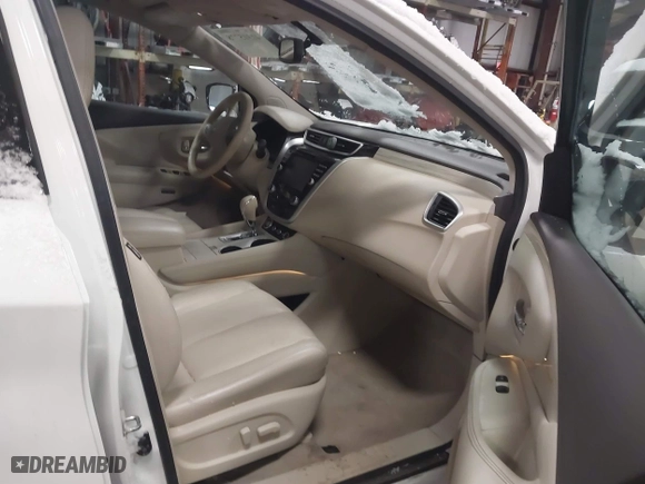 2015 Nissan Murano Platinum with VIN 5N1AZ2MH3FN263533, listed as a IAAI auction lot 41315778 with 171,955 mi miles. Bid and sale history available at carsss.com. Image 5.