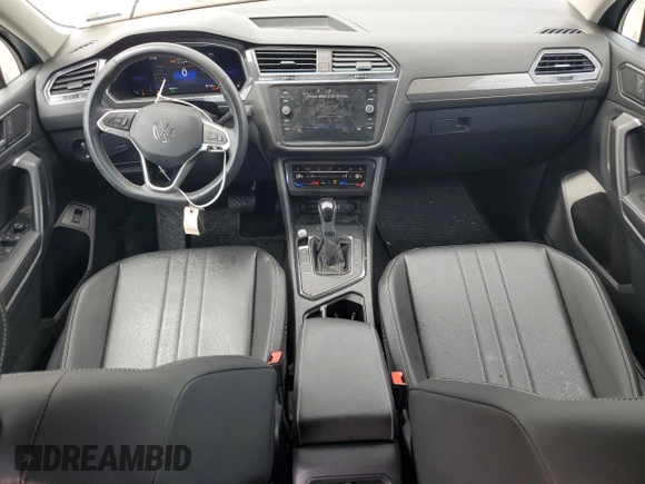 2022 Volkswagen Tiguan SE with VIN 3VV3B7AX0NM048051, listed as a Copart auction lot 55307995 with 36,849 mi miles and Salvage title. Bid and sale history available at DreamBid. Image 8.
