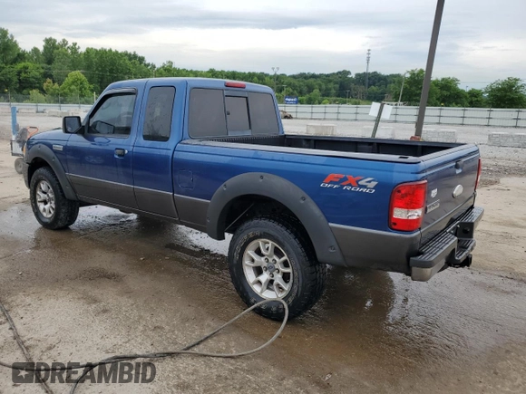 2008 Ford Ranger XLT with VIN 1FTZR45E38PA47857, listed as a Copart auction lot 60154055 with 195,006 mi miles and Salvage title. Bid and sale history available at DreamBid. Image 2.