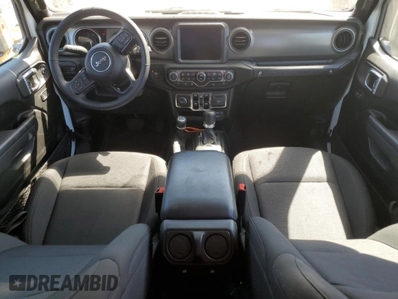 2023 Jeep Wrangler с VIN 1C4JJXN65PW651137, выставлен на аукционе Copart как лот 56337465 с пробегом 22 349 миль миль и Списание • Salvage title. История ставок и продаж доступна на DreamBid. Изображение 8.