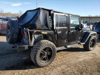 2018 Jeep Wrangler JK Unlimited Sahara with VIN 1C4BJWEG5JL851015, listed as a Copart auction lot 81107834 with 43,461 mi miles and Clean Title. Bid and sale history available at carsss.com. Image 3.