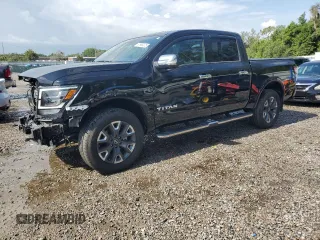 2023 Nissan Titan SV z VIN 1N6AA1ED9PN108095, wystawiony jako Copart lot #57963375 z przebiegiem 21 232 mil mil oraz Szkoda całkowita • Salvage title. Historia ofert i sprzedaży dostępna na DreamBid. Obrazek 1.