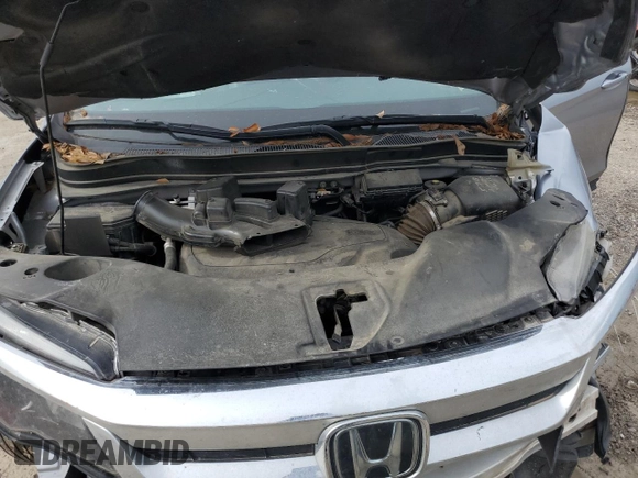 2021 Honda Pilot EX-L with VIN 5FNYF5H54MB018989, listed as a Copart auction lot 55721405 with 121,359 mi miles and Salvage Title. Bid and sale history available at carsss.com. Image 13.