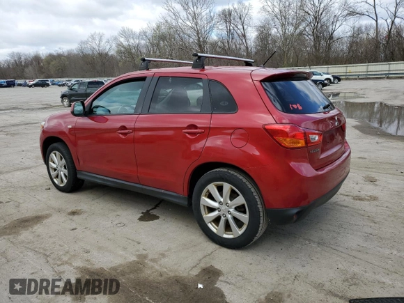 2015 Mitsubishi Outlander Sport 2.4 ES with VIN 4A4AR3AW3FE050829, listed as a Copart auction lot 52123555 with 98,945 mi miles and Salvage Title. Bid and sale history available at carsss.com. Image 2.
