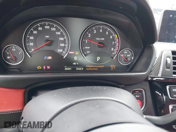 2018 BMW M3 with VIN WBS8M9C53J5K98477, listed as a IAAI auction lot 41733214 with 29,226 mi miles and . Bid and sale history available at DreamBid. Image 15.