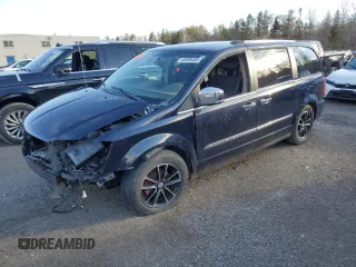 2011 Chrysler Town & Country Limited with VIN 2A4RR6DG5BR747619, listed as a Copart auction lot 45509485 with Not Provided miles and Salvage Title. Bid and sale history available at carsss.com. Image 1.