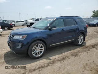 2017 Ford Explorer XLT с VIN 1FM5K8D81HGD16875, выставлен на аукционе Copart как лот 57215405 с пробегом 114 840 миль миль и Списание • Salvage title. История ставок и продаж доступна на DreamBid. Изображение 1.