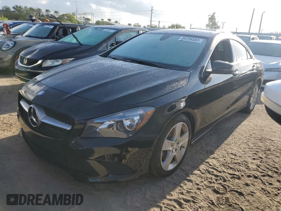 2016 Mercedes-Benz CLA with VIN WDDSJ4GB1GN328440, listed as a Copart auction lot 49726583 with 71,177 mi miles. Bid and sale history available at carsss.com. Image 1.