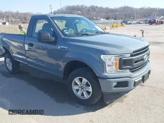 2019 Ford F-150 XL with VIN 1FTMF1CB1KKD81741, listed as a IAAI auction lot 41783806 with 46,978 mi miles. Bid and sale history available at carsss.com. Image 1.