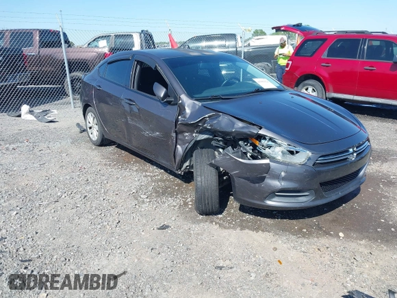 2015 Dodge Dart Aero with VIN 1C3CDFDH3FD422905, listed as a IAAI auction lot 41981924 with 126,171 mi miles. Bid and sale history available at carsss.com. Image 1.
