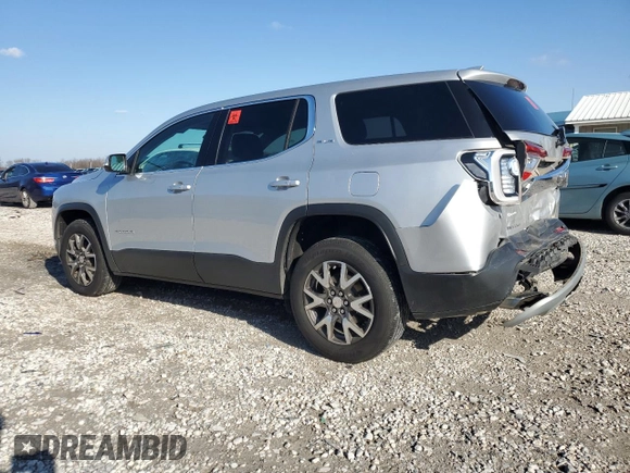 2020 GMC Acadia SLE with VIN 1GKKNKLSXLZ224934, listed as a Copart auction lot 85684934 with 81,072 mi miles and Salvage Title. Bid and sale history available at carsss.com. Image 2.