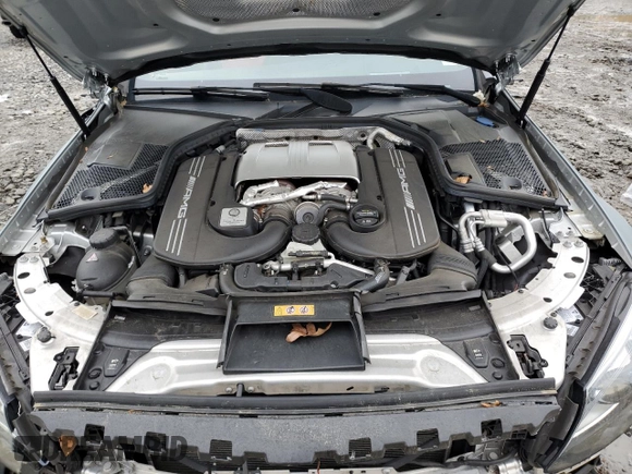 2020 Mercedes-Benz C 63 S AMG z VIN WDDWK8HB3LF953625, wystawiony jako Copart lot #55341734 z przebiegiem 45 195 mil mil oraz Szkoda całkowita • Salvage title. Historia ofert i sprzedaży dostępna na DreamBid. Obrazek 11.