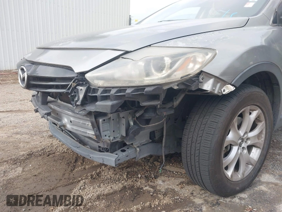 2014 Mazda CX-9 Touring with VIN JM3TB2CV2E0446658, listed as a IAAI auction lot 41343053 with 198,044 mi miles. Bid and sale history available at carsss.com. Image 6.