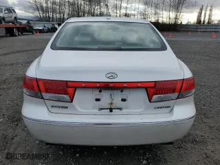 2007 Hyundai Azera SE with VIN KMHFC46F67A209716, listed as a Copart auction lot 79777864 with 152,692 mi miles and Salvage Title. Bid and sale history available at carsss.com. Image 6.