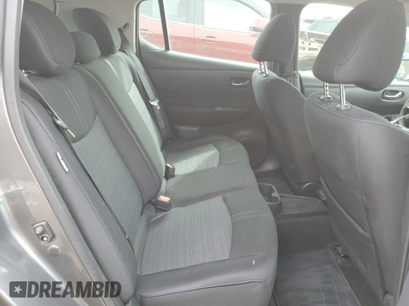 2023 Nissan LEAF S with VIN 1N4AZ1BV2PC554003, listed as a Copart auction lot 50589395 with 25,261 mi miles and Salvage Title. Bid and sale history available at DreamBid. Image 11.