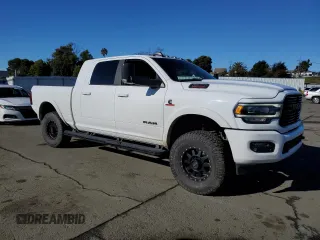 2020 Ram 2500 Laramie with VIN 3C6UR5NL6LG171866, listed as a Copart auction lot 86912404 with 133,719 mi miles and Salvage Title. Bid and sale history available at carsss.com. Image 4.