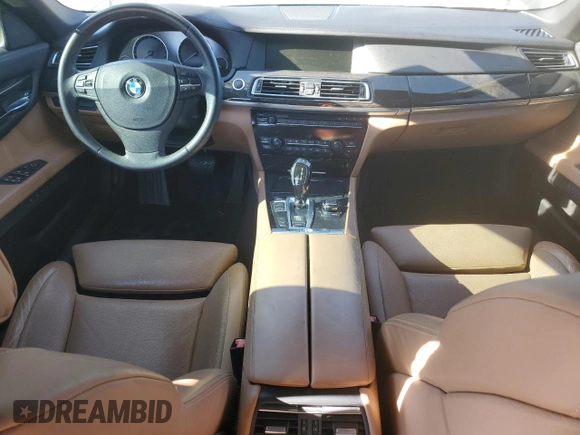 2011 BMW 7 Series with VIN WBAKX8C55BC198177, listed as a Copart auction lot 77016924 with 99,275 mi miles and Salvage title. Bid and sale history available at DreamBid. Image 8.