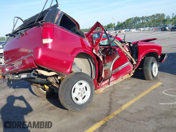 2000 Chevrolet Blazer LS z VIN 1GNDT13W6YK162818, wystawiony jako IAAI lot #42161533 z przebiegiem Nie podano mil oraz . Historia ofert i sprzedaży dostępna na DreamBid. Obrazek 4.